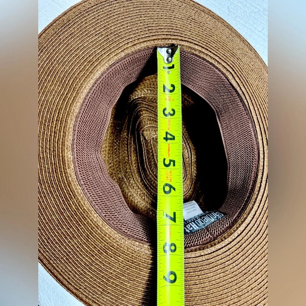 Stylish Brown Men's Hat San Diego Hat Company Paper 100% O/S Unisex